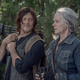 Daryl (Norman Reedus) and Carol (Melissa McBride) discuss the impending war’s guest list.